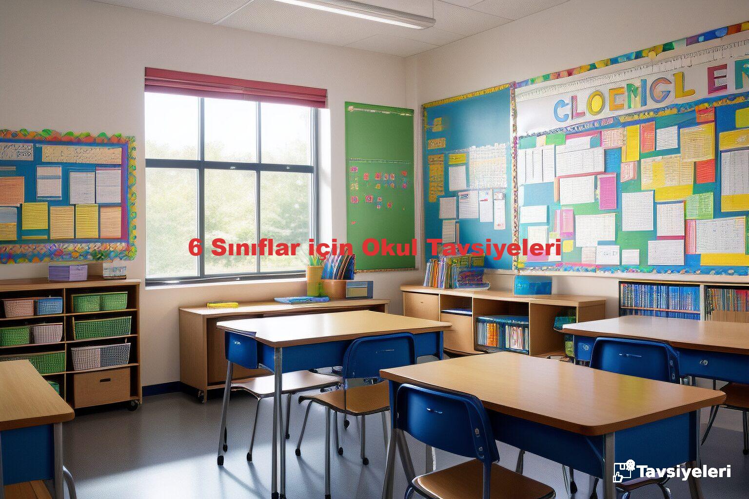 6 Sınıflar için Okul Tavsiyeleri