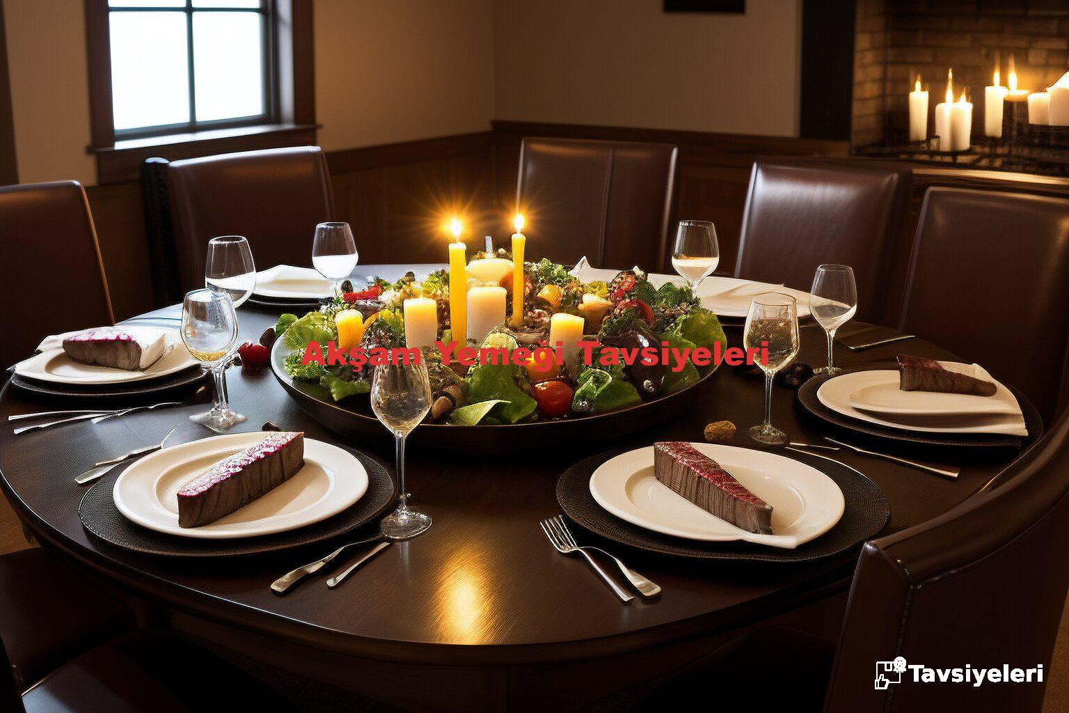Akşam Yemeği Tavsiyeleri