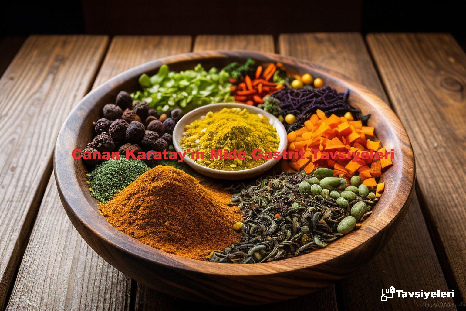 Canan Karatay'ın Mide Gastrit Tavsiyeleri