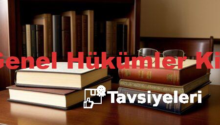 Ceza Hukuku Genel Hükümler Kitap Tavsiyeleri