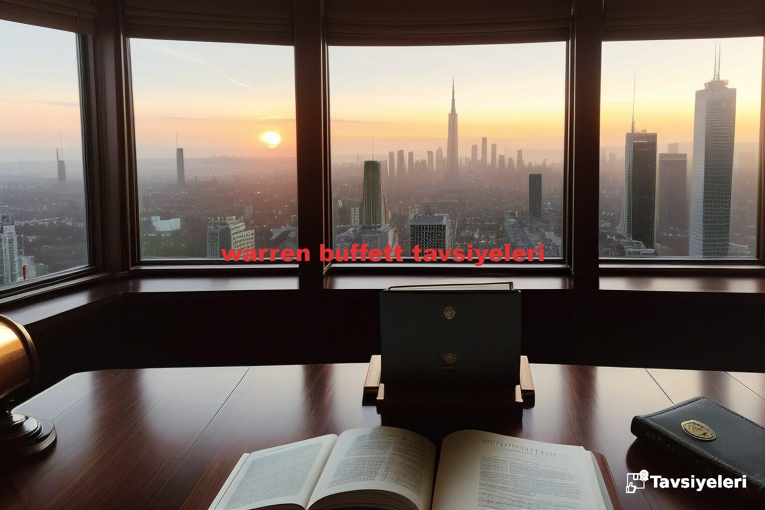 warren buffett tavsiyeleri