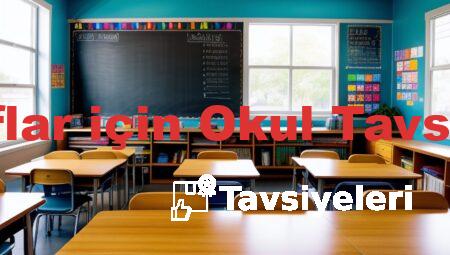 6 Sınıflar için Okul Tavsiyeleri