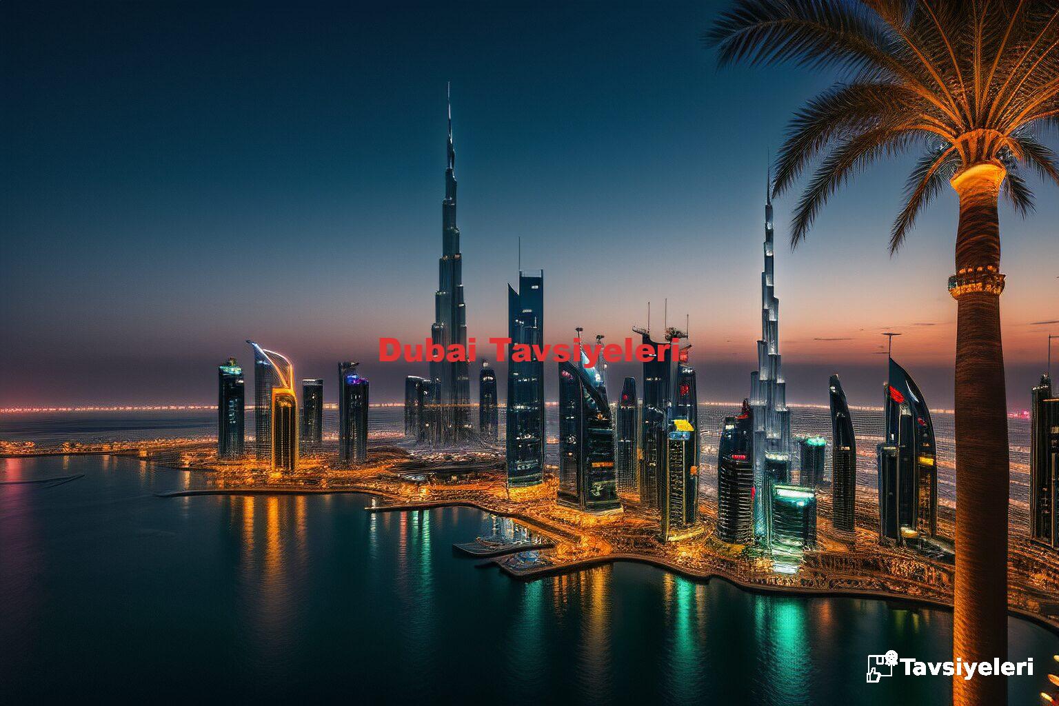 Dubai Tavsiyeleri