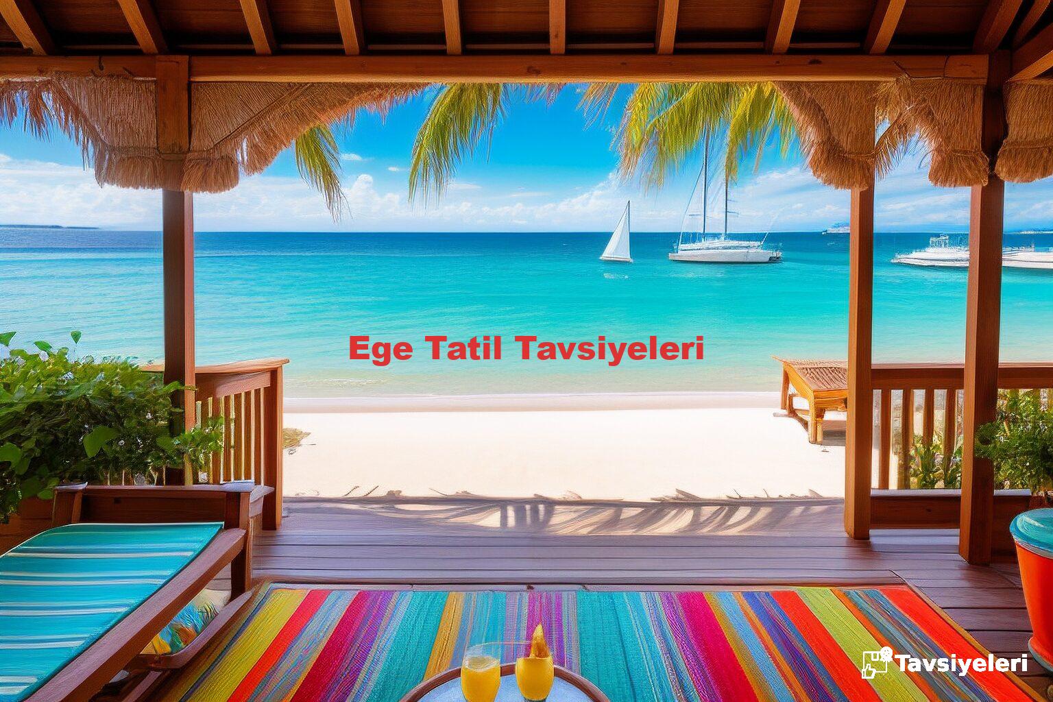 Ege Tatil Tavsiyeleri