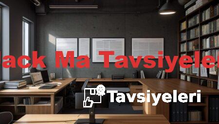 Jack Ma Tavsiyeleri