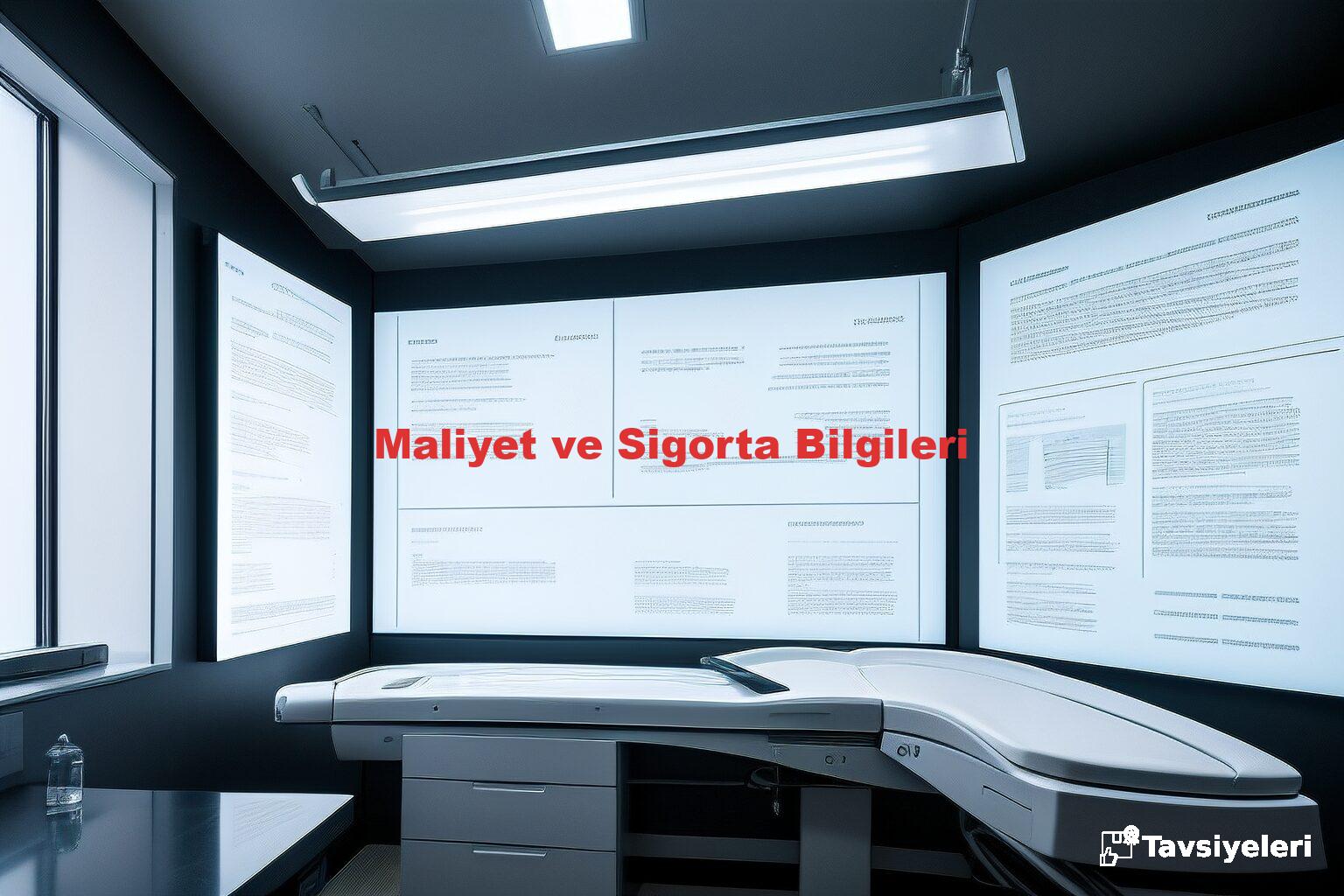 Maliyet ve Sigorta Bilgileri