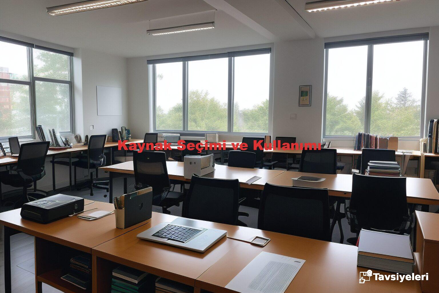 Kaynak Seçimi ve Kullanımı