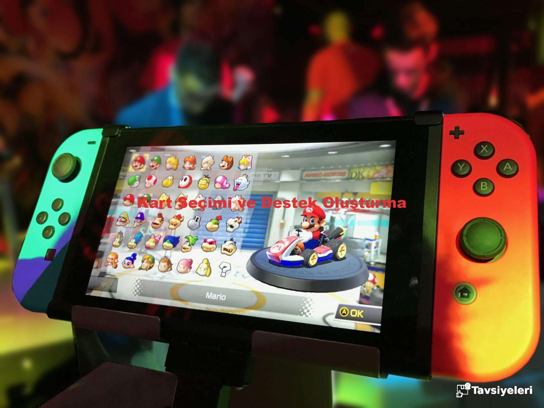Kart Seçimi ve Destek Oluşturma